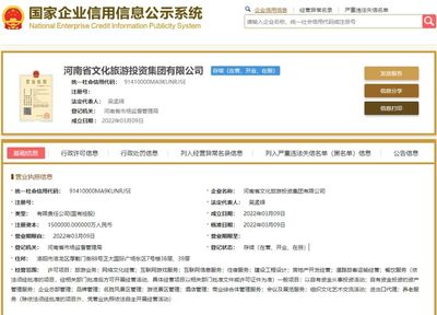河南文旅投资集团落户洛阳，150亿省级国资集团引领文旅产业新篇章